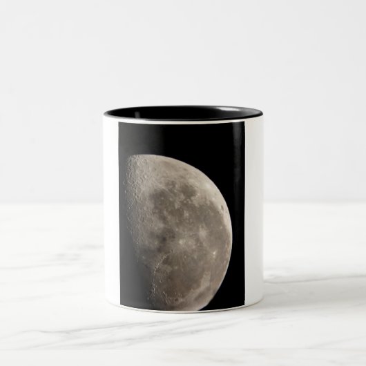 Teleskop-Mond Zweifarbige Tasse (Mittel)