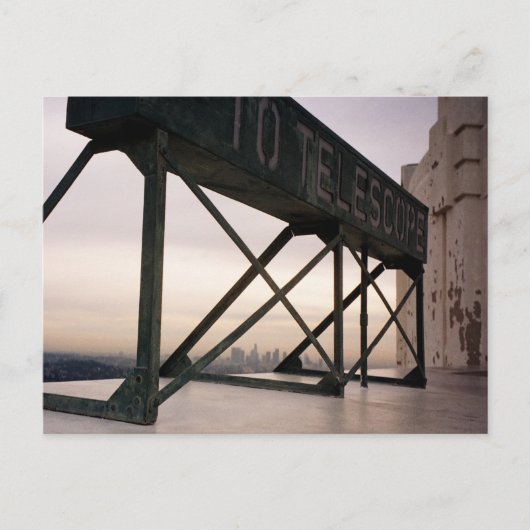 Teleskop Postkarte (Vorderseite)