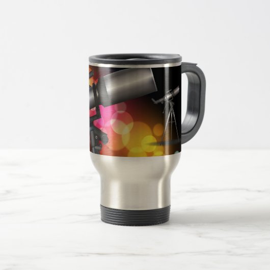 Teleskop Reisebecher (VorderseiteRechts)