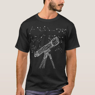 Teleskopkonstellationen Weltraumgalaxie Astron T-Shirt