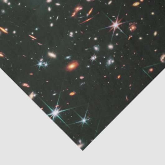 Teleskopleuchte Deep Space Galaxien Sterne Nahtlos Seidenpapier (Detail)