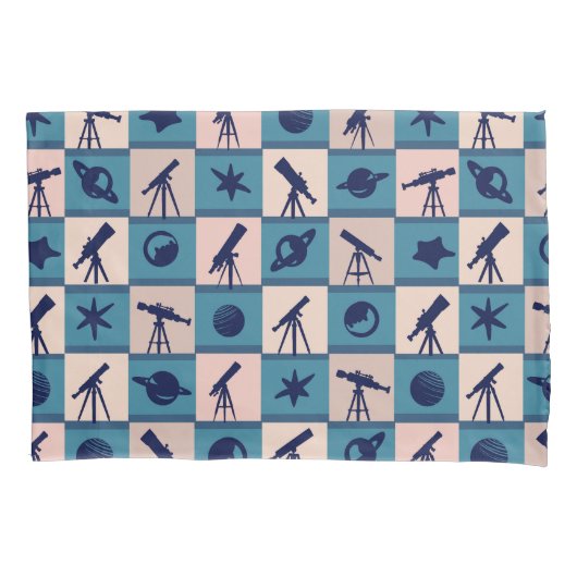 Teleskopmuster für Pillowcase Kissenbezug (Vorderseite)