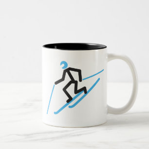 Telestock-Mann-Tasse Zweifarbige Tasse