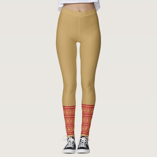 Telet Cross Pendant Leggings (Vorderseite)