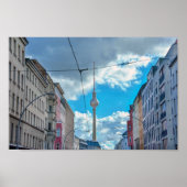Television Tower, Berlin, Germany Poster (Vorne)