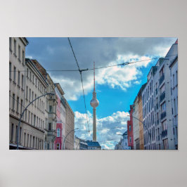 Television Tower, Berlin, Germany Poster