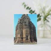 Telika Mandir, Madhya Pradesh, Indien Postkarte (Stehend Vorderseite)