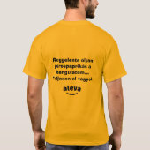 Teljesen el vagyok aleva férfi rövidujjú T-Shirt (Rückseite)