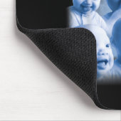 Tell em Son Funny Ai Niche Baby Laugh Holding Gen Mousepad (Ecke)