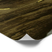 Tell Godwit Poster (Ecke)