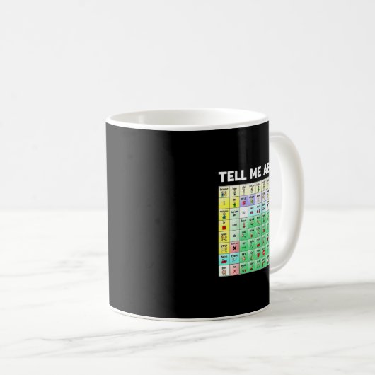 Tell Me About It Speech Language Pathology Aac Spe Kaffeetasse (VorderseiteRechts)