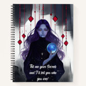 Tell me your secrets notizblock (Vorderseite)