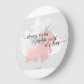 Tell Time!!! Wall Clock Große Wanduhr (Winkel)