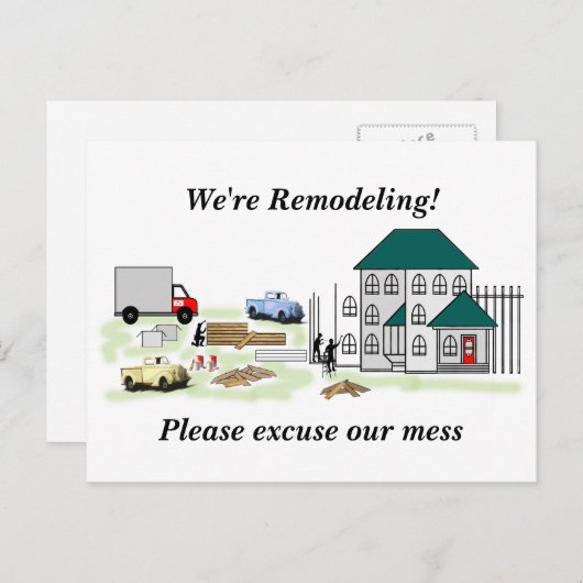 Tell your Neighbors about Your Home Project Postkarte (Vorne/Hinten)