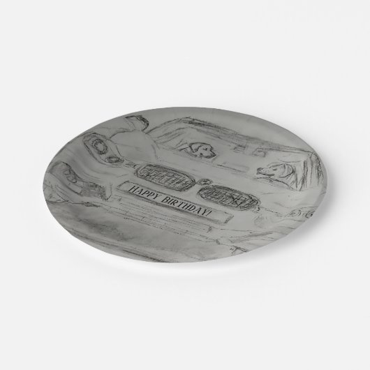 Teller (Schrägansicht)