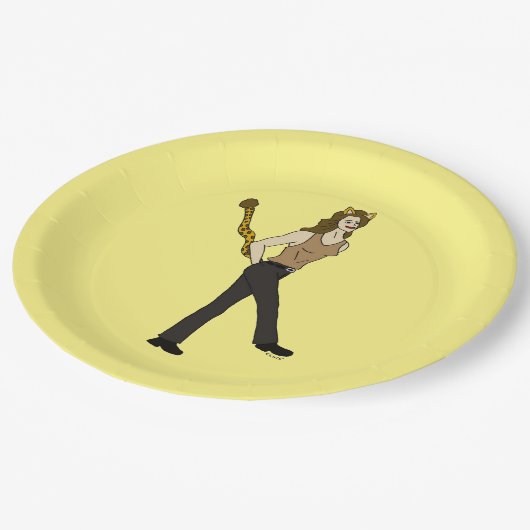 Teller (Schrägansicht)