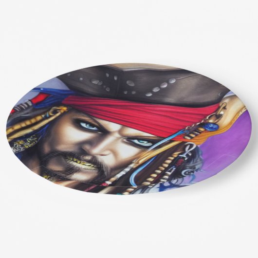 Teller (Schrägansicht)