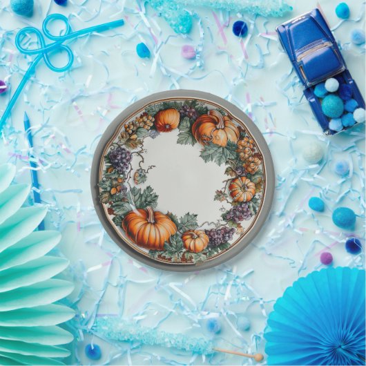 Teller, 17,78 cm Rundpapier Pappteller (Party)