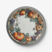 Teller, 17,78 cm Rundpapier Pappteller (Vorderseite)