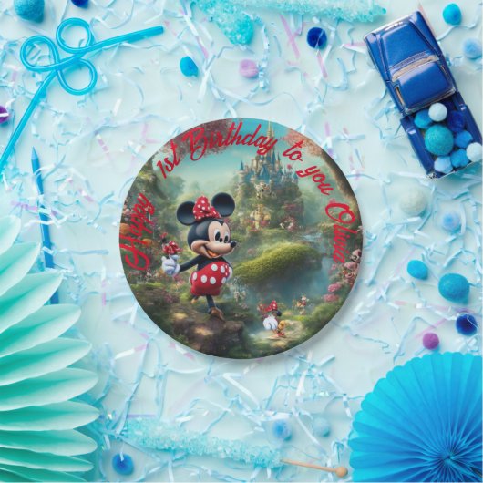 Teller, 7" Rundpapier Pappteller (Party)