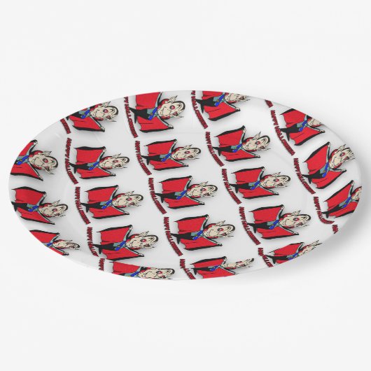 Teller 9"/Vampire (Schrägansicht)