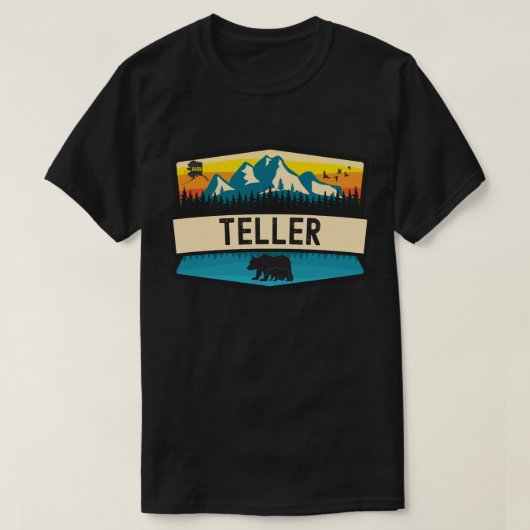 Teller, Alaska T-Shirt (Design vorne)