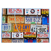 Teller alter Lizenzen Große Geschenktüte (Rückseite)