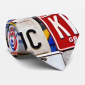 Teller alter Lizenzen Krawatte (Gerollt)