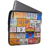 Teller alter Lizenzen Laptopschutzhülle (Vorne Rechts)