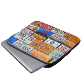 Teller alter Lizenzen Laptopschutzhülle (Vorne Knopf)