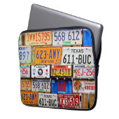 Teller alter Lizenzen Laptopschutzhülle (Vorderseite Links)