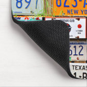 Teller alter Lizenzen Mousepad (Ecke)