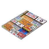 Teller alter Lizenzen Notizblock (Linke Seite)