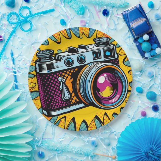 Teller auf Kamerapapapier! (Party)