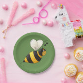 Teller aus Bienenpapier (Party)