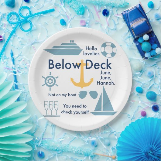 Teller aus Deck (Party)