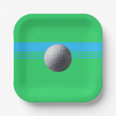 Teller aus dem Golfball (Vorderseite)
