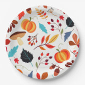 Teller aus dem Herbst (Vorderseite)