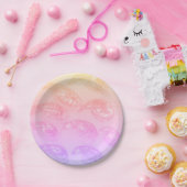 Teller aus Farbpapier (Party)