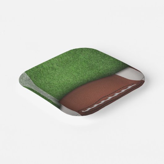 Teller aus Fußball (Gewinkelt)