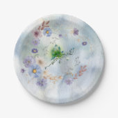 Teller aus geblähtem Papier (Vorderseite)