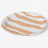 Teller aus gestrichenem Papier (Schrägansicht)