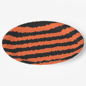 Teller aus halbwinterhartem Streifen (Schrägansicht)