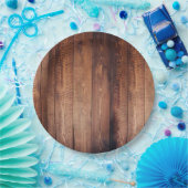 Teller aus Holz (Party)