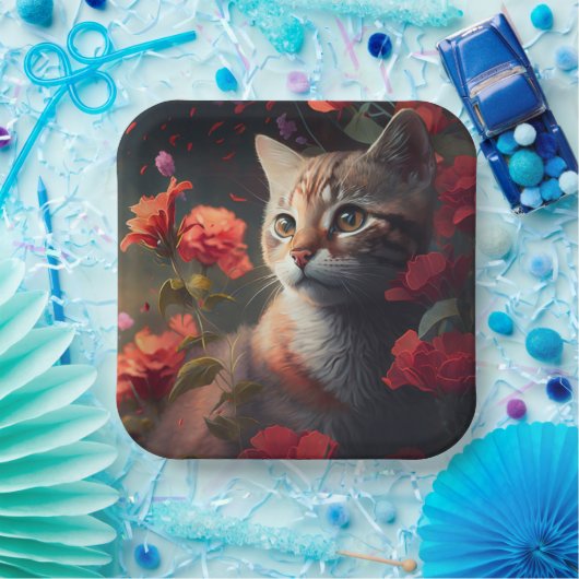 Teller aus Karton (Party)