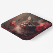 Teller aus Karton (Gewinkelt)