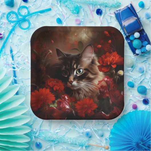 Teller aus Karton (Party)