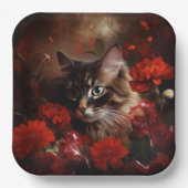 Teller aus Karton (Vorderseite)