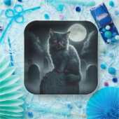 Teller aus Karton Serie 1 Dark 05 (Party)