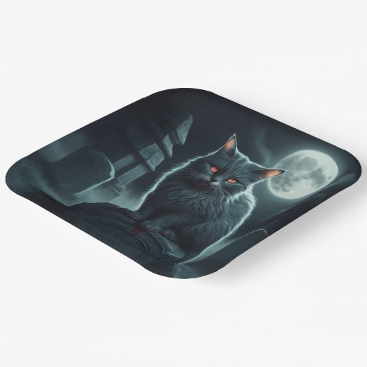 Teller aus Karton Serie 1 Dark 07 (Gewinkelt)